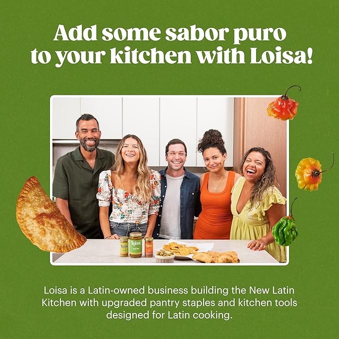 Loisa Adobo Seasoning, USDA Organic, Non-GMO, No-MSG, No Preservatives, No Artificial Coloring, No