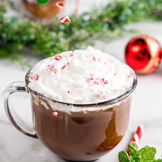 Bare Life: Instant Dairy Free Peppermint Hot Cocoa Mix - 10 Serving Pouch | Gluten Free, Vegan