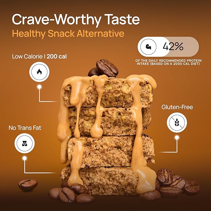 ProGo Protein Bars, Low Sugar, High Protein Snacks (21g) - 95% Pure Isolate for Faster Muscle