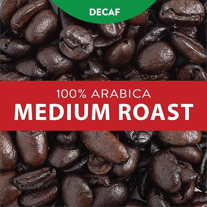 San Francisco Bay Coffee - Decaf Medium-Dark Roast Whole Bean Coffee - Decaf Gourmet Blend (2 lb