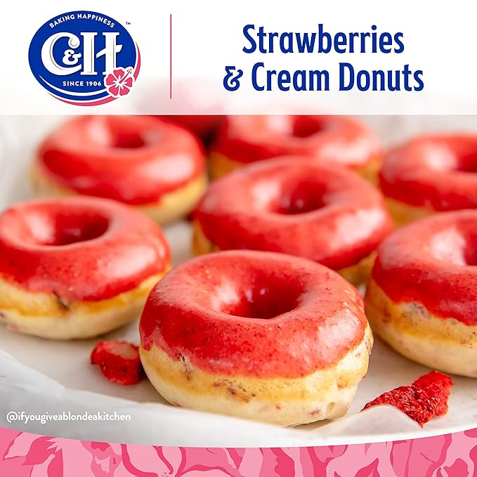 C&H® Granulated Sugar, 3.5 lb Easy-Baking Tub (Pack of 2) - Ideal for Family Baking, Desserts, and