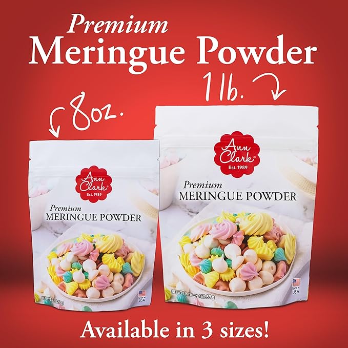 Ann Clark Premium Meringue Powder Made in USA, 1 lb