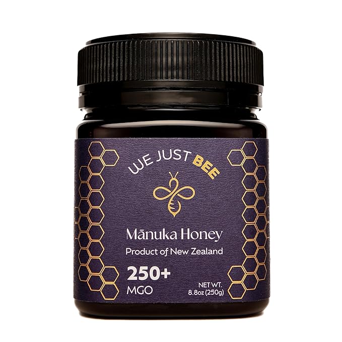 Raw Manuka Honey MGO 250+ | Premium New Zealand Honey – Supports Wellness with Natural Properties |