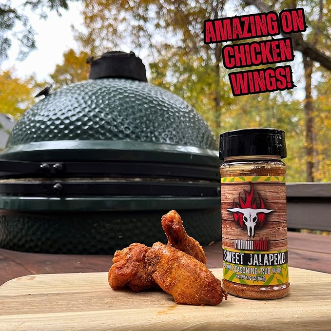 Sweet Jalapeno Seasoning | Premium Sweet and Spicy Rub | Sweet Heat Rub for Beef, Pork, Chicken