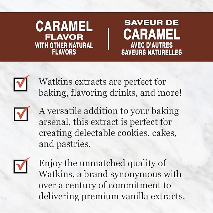 Watkins Caramel Flavor, 2 Fl. Oz., 1-Pack