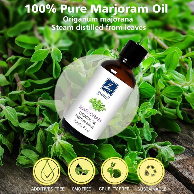 Marjoram Essential Oil 1 Oz ??100% Pure Natural Sweet Marjoram Essential Oil for Diffuser, Skin
