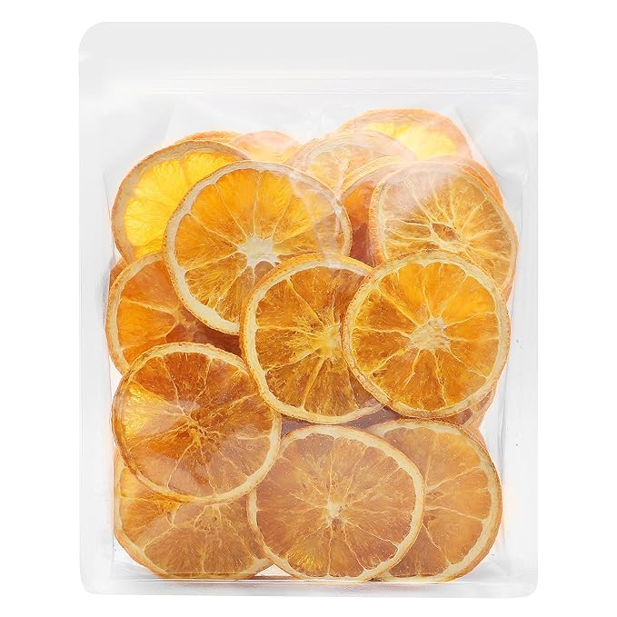 iGAOZM Dried Orange Slices,Dehydrated Oranges Slices For Cocktails,7.05oz/200g,No Sugar Added No