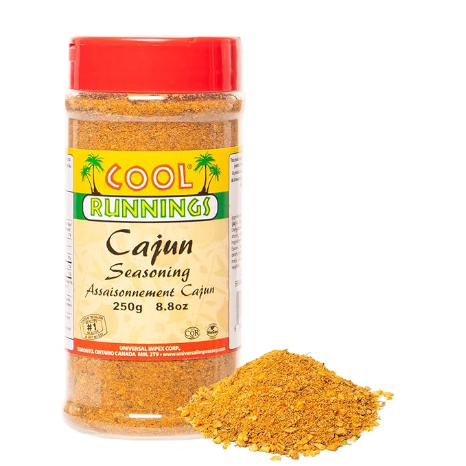 Cool Runnings Cajun Seasoning 250g – Bold and Spicy Louisiana-Style Blend for Grilling, Roasting