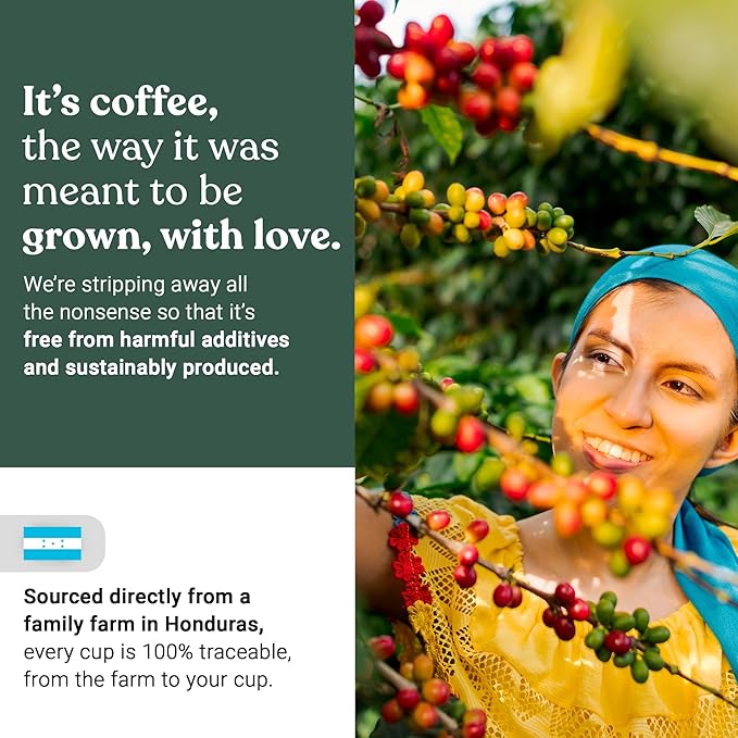 Love Grown Compostable Coffee Pods - Compatible with Single-Serve Brewing Machines - 100% Arabica