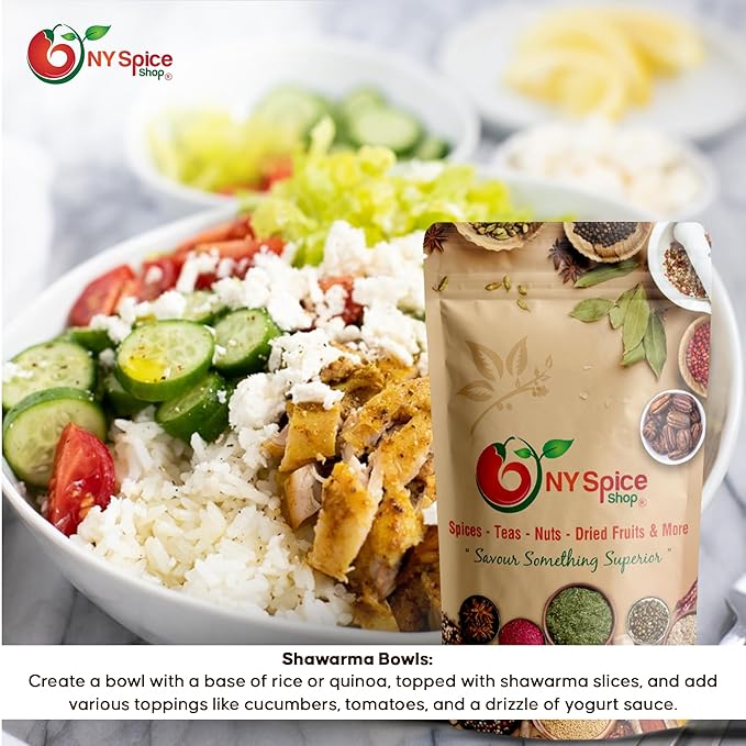 NY Spice Shop Meat Shawarma Seasoning - Authentic Mediterranean Blend Grilling Spices for Meat
