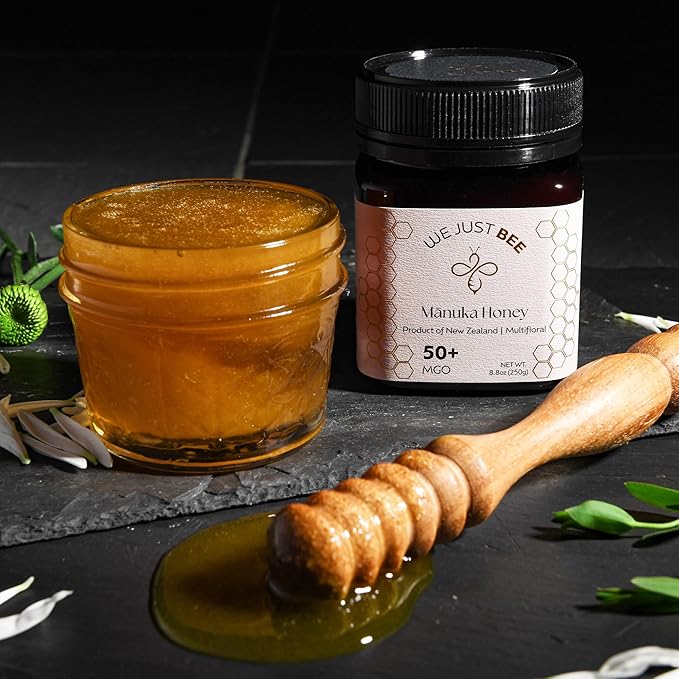 Raw Manuka Honey MGO 50+ | Premium New Zealand Honey – Supports Wellness with Natural Properties |