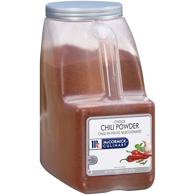 McCormick Culinary Choice Chili Powder, 6 lb - One 6 Pound Container of Bulk Chili Powder, Great