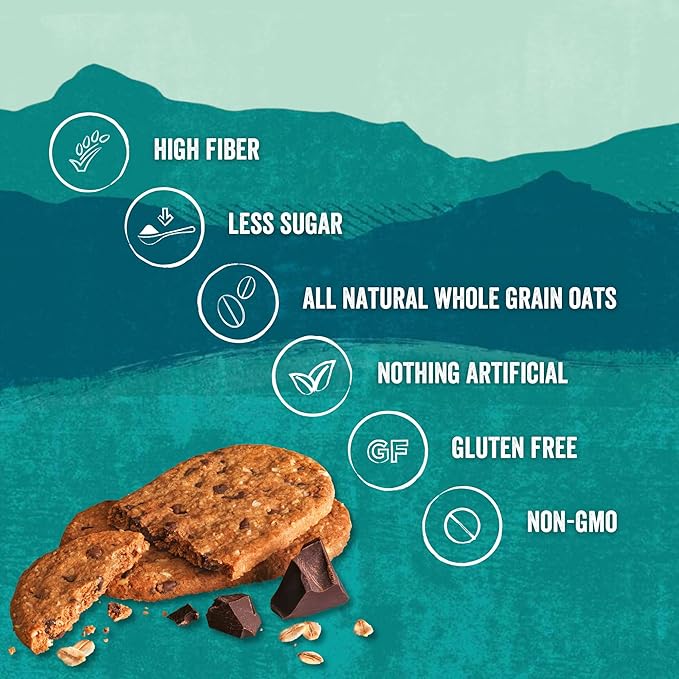 Nairn's Gluten-Free Chocolate Chip Oat Grahams - Healthy, Tasty and Safe for Celiacs. Perfect