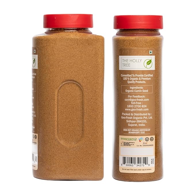 Organic Cumin Powder 15.52 oz ??Ground Cumin for Cooking & Seasoning ??USDA Organic, Gluten Free