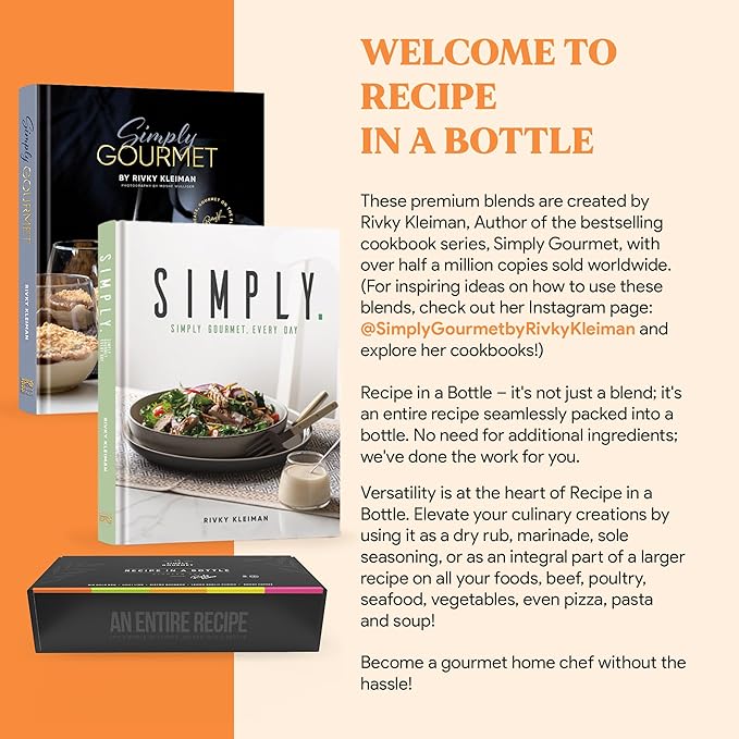 Big Bold BBQ Spice 5oz | Recipe in a Bottle | Premium Blend Spice for Gourmet Cooking | No-Addition