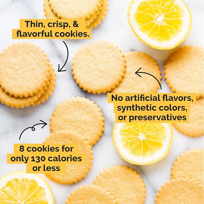 NEW! Dewey's Bakery Complete Cookie Collection | Meyer Lemon, Brownie Crisp, Triple Ginger, Vanilla