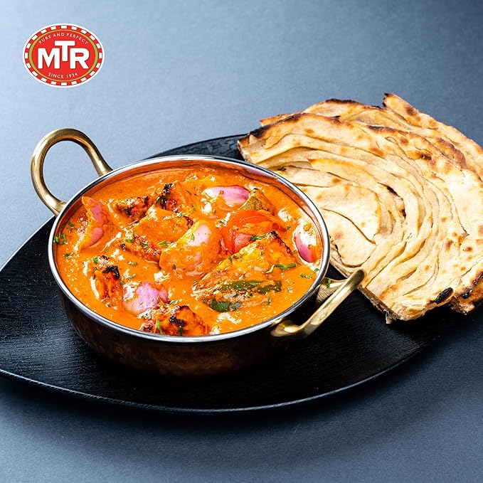 MTR - Minute Meals: Paneer Tikka Masala - Cottage Cheese with Spicy Onion Gravy - Tasty Indian Meal