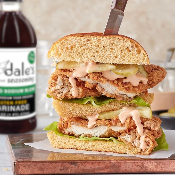 Steak Seasoning By Dale's, Reduced Sodium Blend, No Cholesterol | Delicious on All Meats, Fish | 16