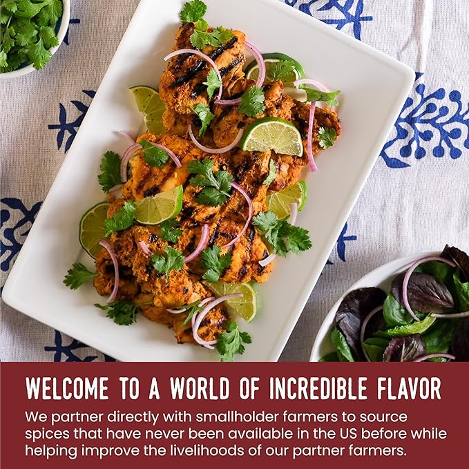 Burlap & Barrel Black Garlic Powder ??Rich, Savory Flavor ??Perfect for Roasted Proteins &