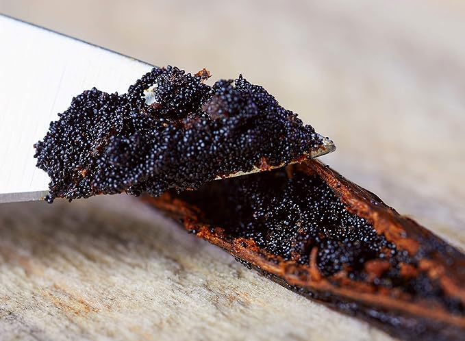 25 Vanilla Beans - Whole Extract Grade B Pods for Baking, Homemade Extract, Brewing, Coffee
