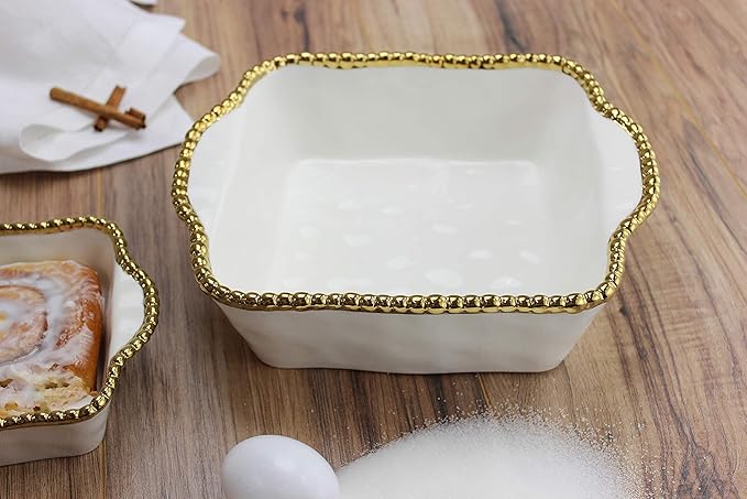 Pampa Bay Titanium Baking Dish (Square, Golden Salerno)