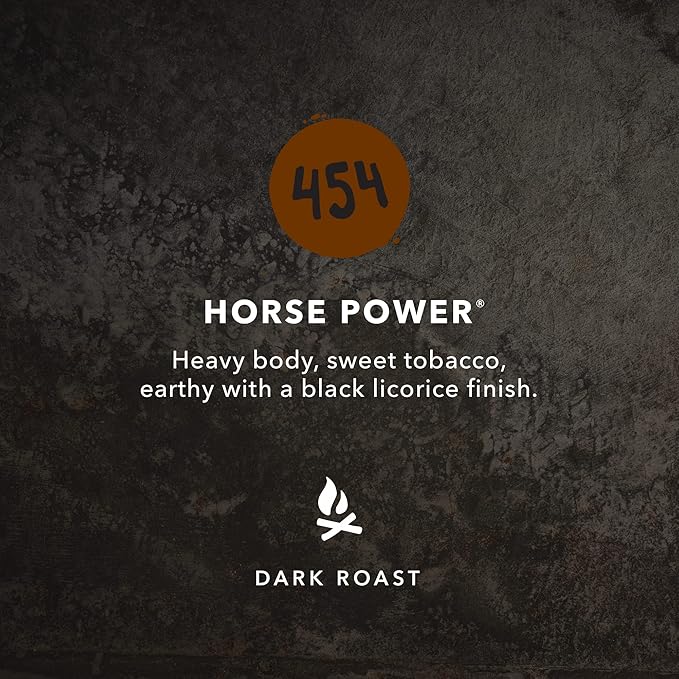 Kicking Horse Coffee, 454 Horse Power, Dark Roast, Whole Bean, 10 oz - Certified Organic