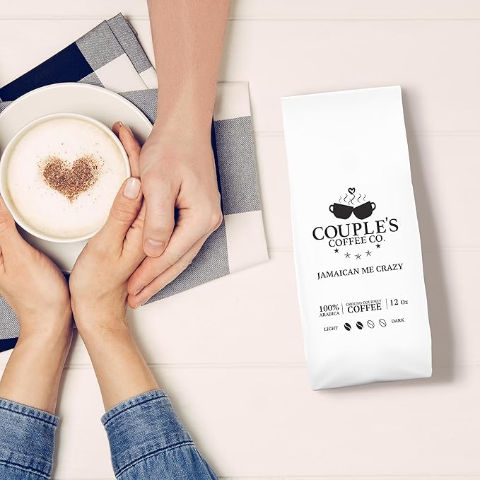 Couple?™s Coffee Ground Coffee | Gives Back to Military Families | Jamaican Me Crazy | Vanilla
