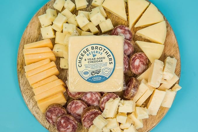 Cheese Bros. Deluxe Charcuterie Gift Box | Fresh from Wisconsin | Includes Dill Havarti, Smoked