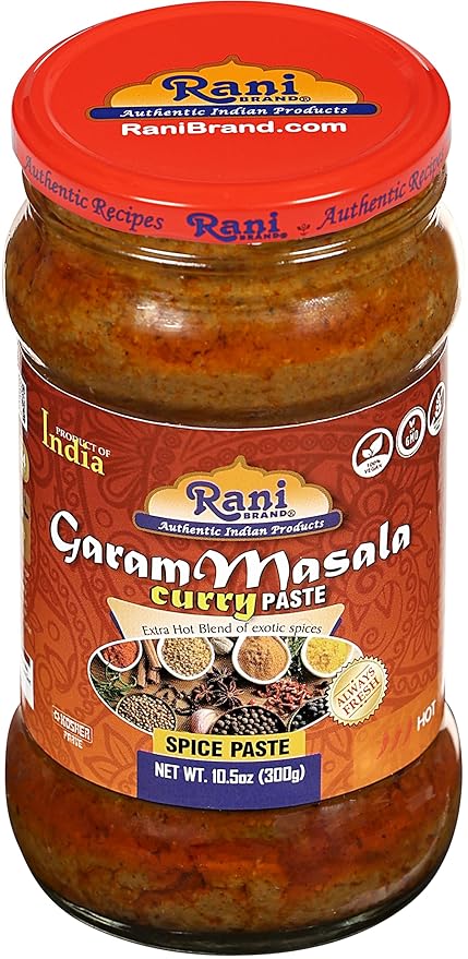 Rani Garam Masala Curry Spice Paste 10.5oz (300g) Glass Jar ~ No Colors | All Natural | NON-GMO |