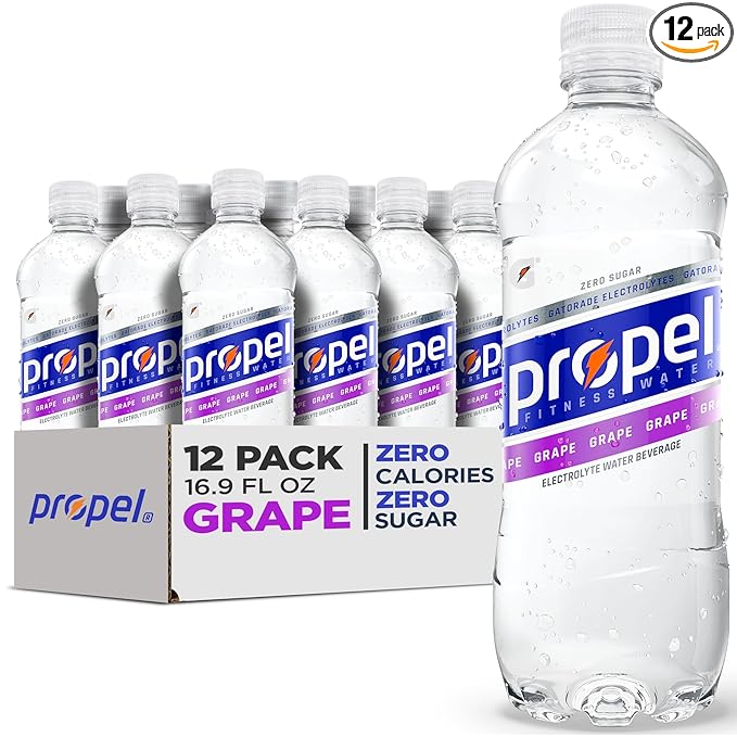 Propel Electrolyte Enhanced Water Sports Drink, Grape Flavored Water, Zero Calorie & Zero Sugar