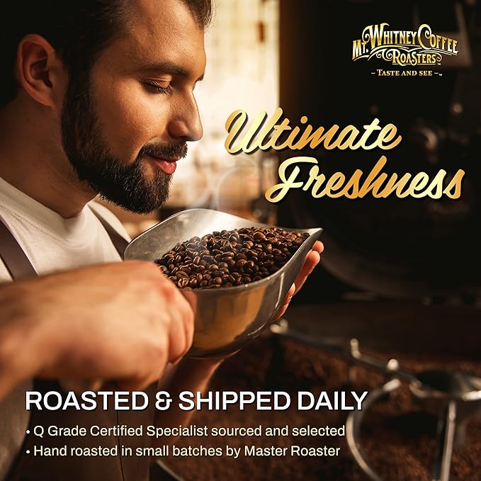 Mt. Whitney Guatemala Adiesto Cooperative Organic, Low Acid, Whole Bean Coffee - Coffee Beans