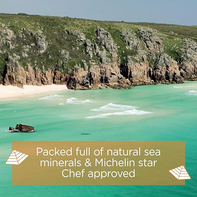 Cornish Sea Salt Really Garlicky Seasoning | Cooking & Hydration | Hand-Harvested in Celtic Waters