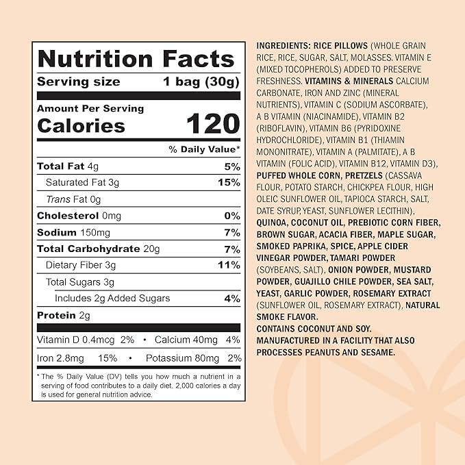 Marimix Snack Mix | Crunch Baked Sweet & Salty Savory Plant Based Naturally Gluten Free Whole Grain