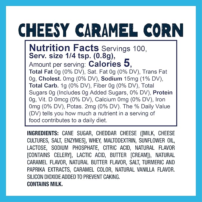 Kernel Season's Popcorn Seasoning, Cheesy Caramel Corn, 2.85 Ounce (Pack of 6)