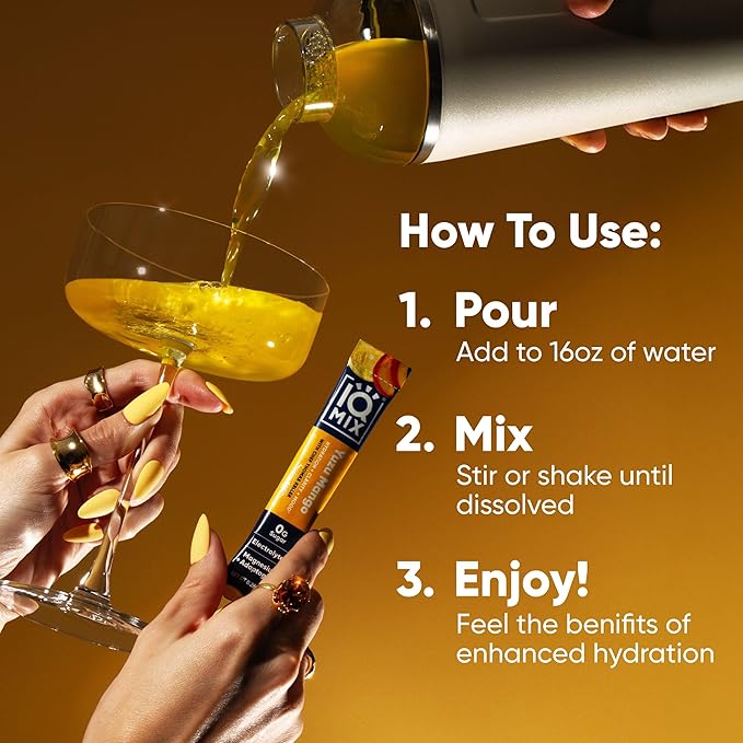 IQMIX x Chef Thomas Keller - Hydration Electrolyte Powder ??4-in-1 Formula for Hydration, Mental