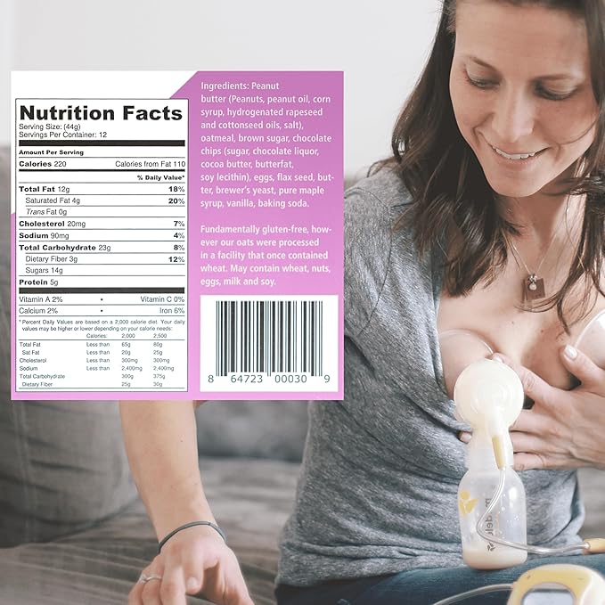Bessie?셲 Best Lactation Cookies | Lactation Support | Oatmeal Peanut Butter Chocolate Chip |