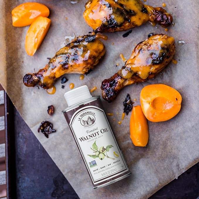 La Tourangelle, Roasted Walnut Oil, Plant-Based Source of Omega-3 Fatty Acid, Cooking, Baking, &