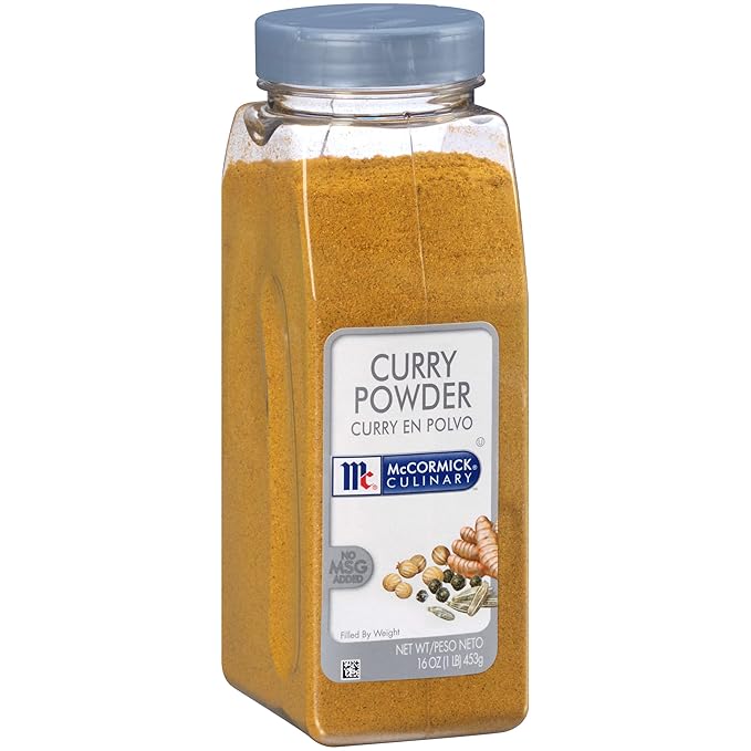 McCormick Culinary Curry Powder, 16 oz - One 16 Ounce Container of Curry Powder Spice Blend of