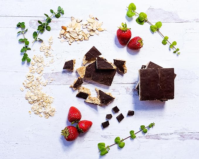 Mrs. Barr’s Natural Foods Granola Bars | Dark Chocolate | Certified Organic Gluten Free Oats | Soft