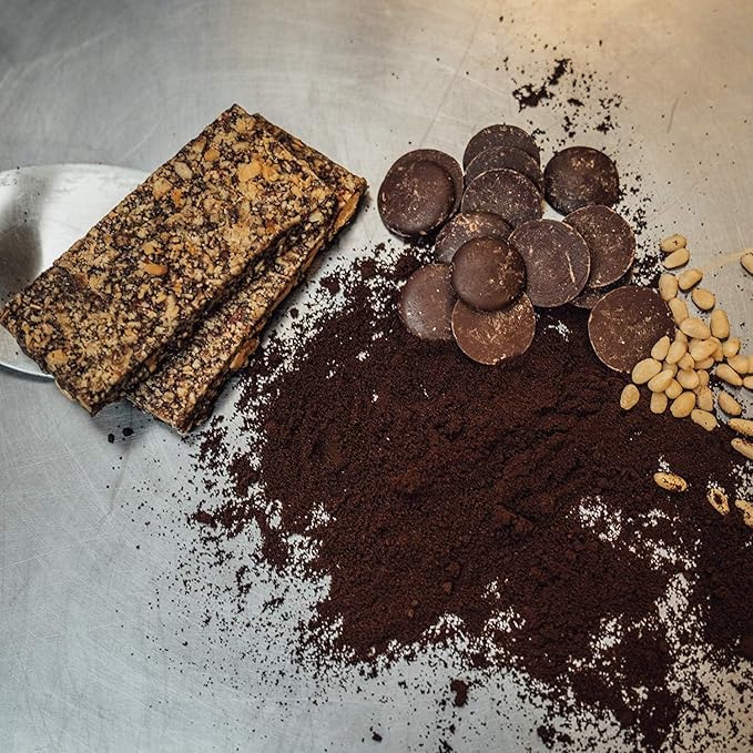 Taos Bakes - Coffee + Dark Chocolate - Breakfast Bar - 8g of Protein, 6g Fiber, & Gluten Free