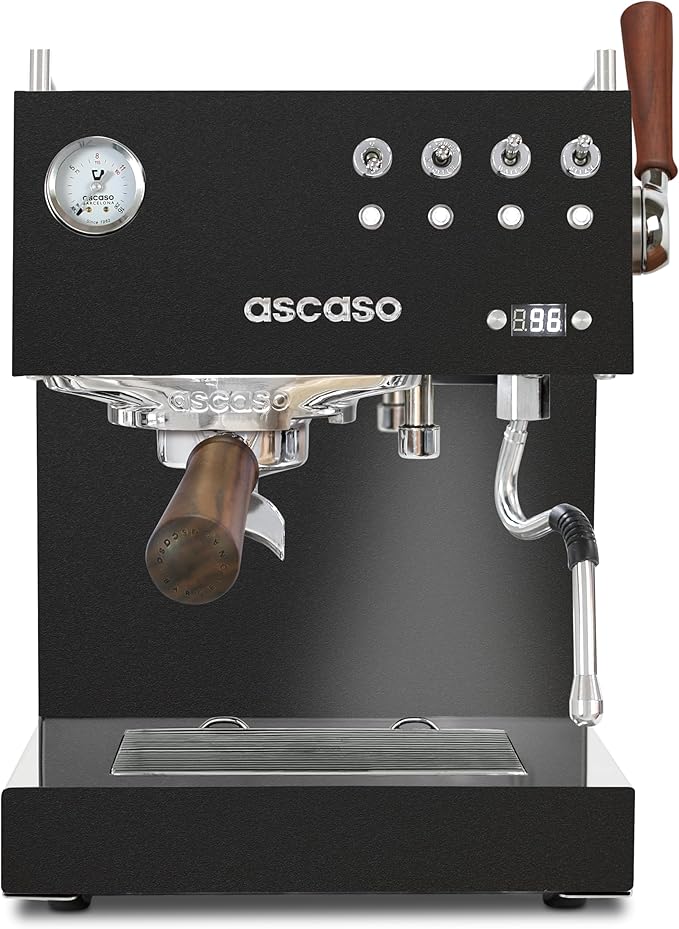 Ascaso Steel DUO PLUS Espresso Machine | PID | Programmable | Volumetric Controller | Dual