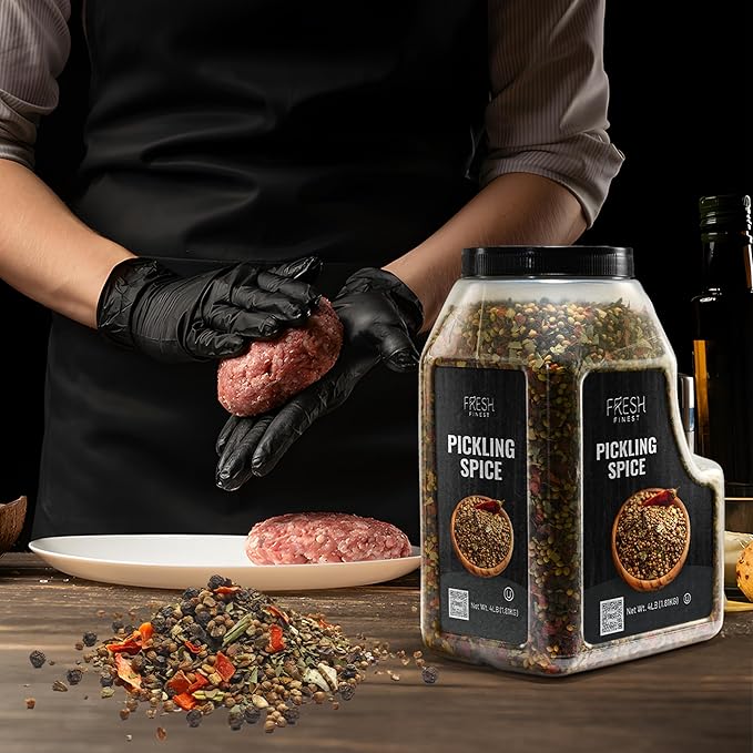 Fresh Finest Bulk Pickling Spice ??4 LB (64 oz) Pickling Spice Mix for Canning ??Premium Mixed