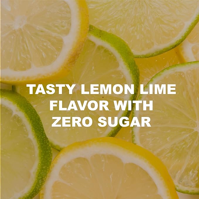 Sunkist Soda Lemon Lime Singles To Go Drink Mix, 0.53 OZ, 6 CT (Pack of 12)