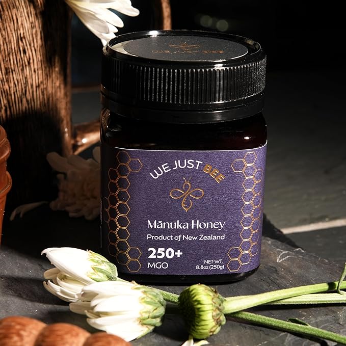 Raw Manuka Honey MGO 250+ | Premium New Zealand Honey – Supports Wellness with Natural Properties |