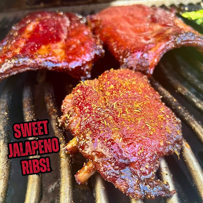 Sweet Jalapeno Seasoning | Premium Sweet and Spicy Rub | Sweet Heat Rub for Beef, Pork, Chicken