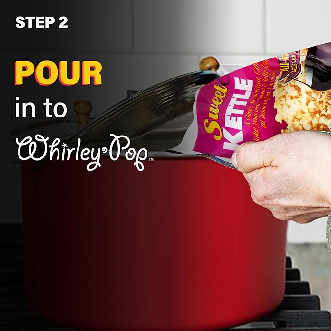 All in One Popcorn Packs - Wabash Valley Farms Sweet & Salty Kettle Corn, Popcorn Kernels for