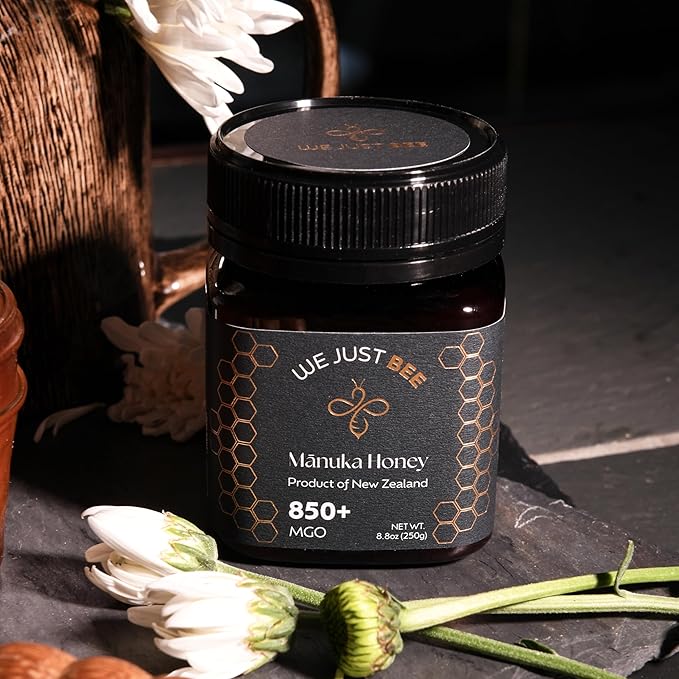 Raw Manuka Honey MGO 850+ | Premium New Zealand Honey – Supports Wellness with Natural Properties |