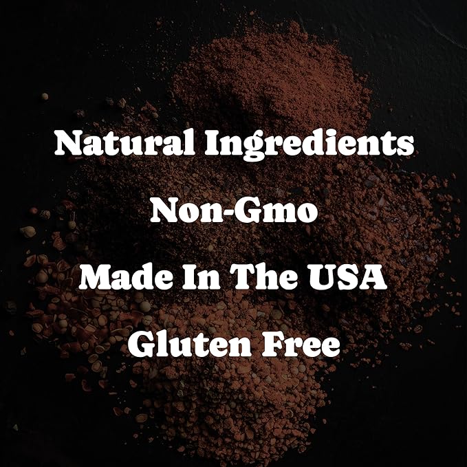 Rufus Teague Spicy Meat Rub, Premium Barbecue Seasoning & Dry Rub for Smoking and Grilling