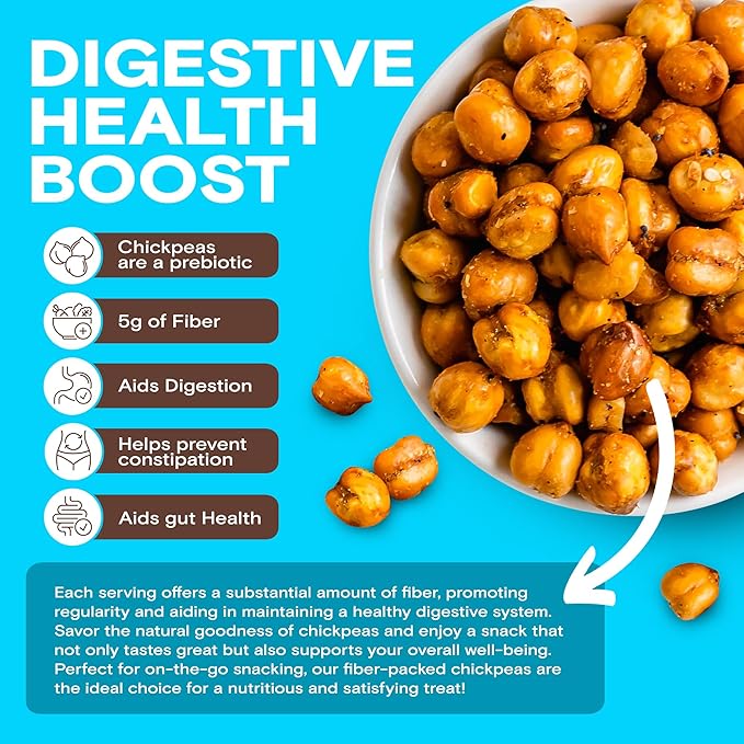 Biena Crispy Roasted Chickpea Snacks, Lil??Bit of Everything, High Protein Snacks, High Fiber