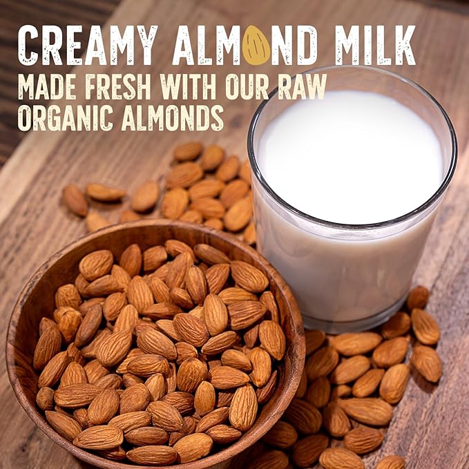 Burroughs Family Farms 3 lb USDA Organic Raw Almonds – First Regenerative Organic Certified Farm
